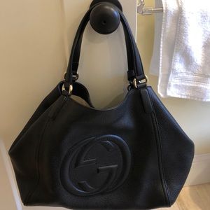 Beautiful black Gucci Soho shoulder bag